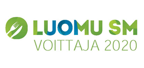 Luomu SM Voittaja 2020 -logo.